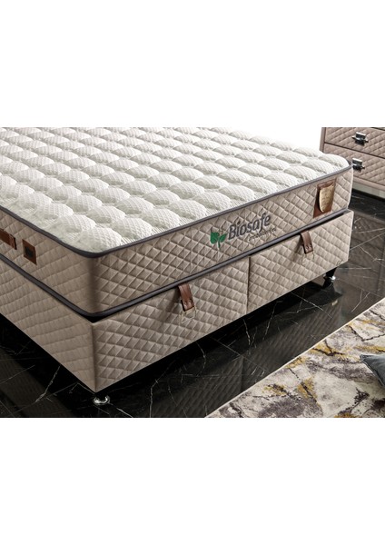 Biosafe Baza Başlık Çift Kişilik 160X200 (Fiyata Yatak Dahil Değildir)