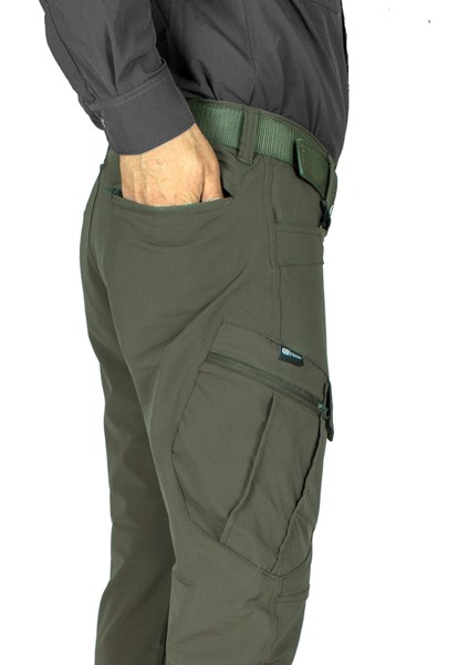 Tactical Taktik Pantolon Outdoor  Cep Esnek ve Hafif Malzeme Likrali (Mevsimlik)-Bej