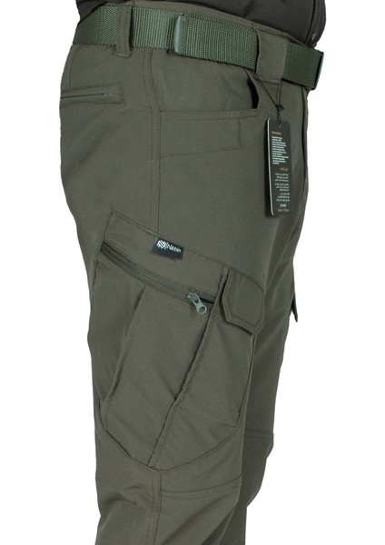 Tactical Taktik Pantolon Outdoor  Cep Esnek ve Hafif Malzeme Likrali (Mevsimlik)-Bej