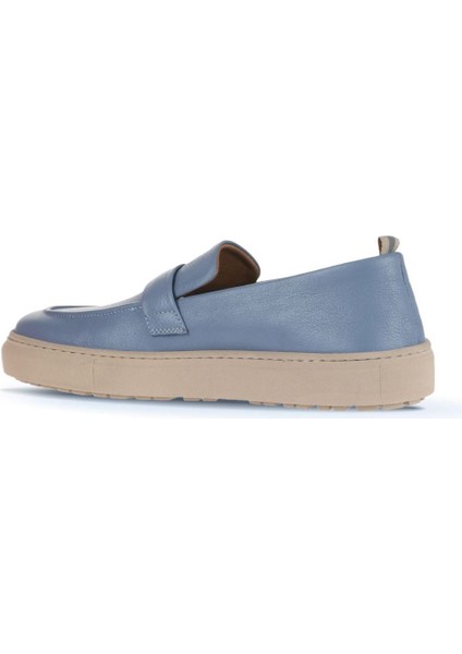 Mavi Flotter Deri Erkek Loafer 01Wd2600