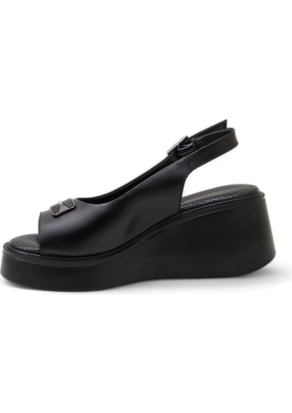 915 Hakiki Deri Günlük Kadın Ayakkabı-Siyah modelleri