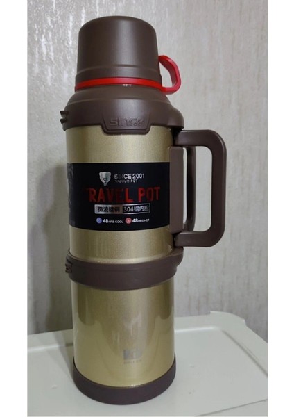 3600ML Aile Boy Paslanmaz Çelik Okadi Termos Dağcı Termos indirimleri