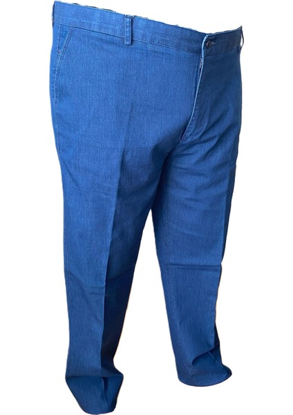 Erkek Regular Fit Normal Kesim Likralı Esnek Rahat Yüksek Bel Tensel İnce Yazlık Kot Pantolon indirimleri