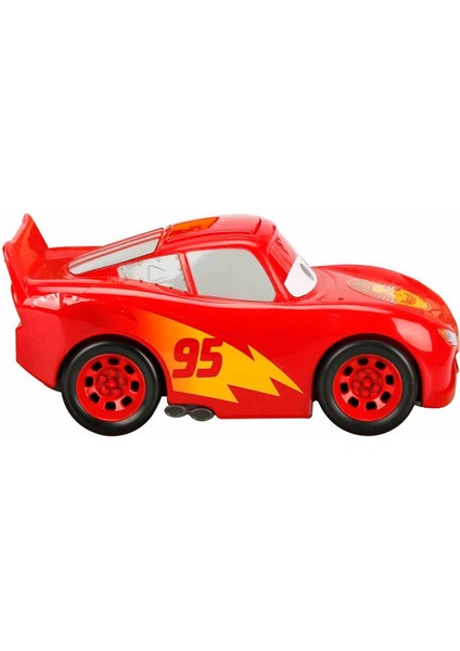 Cars Sesli Arabalar 13 cm GXT28 - Road Trip Lightning Mcqueen