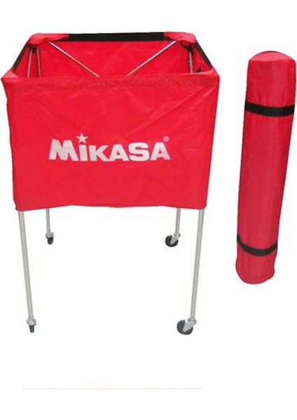 Mikasa Kırmızı Top Sepeti Bcspsh-R