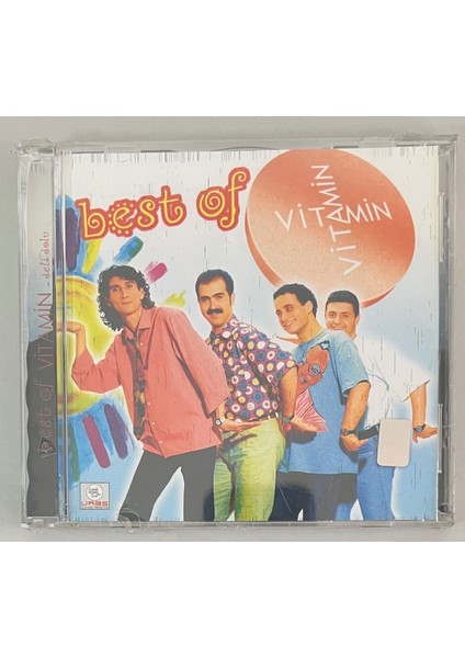 Grup Vitamin Best Of Vitamin CD (Jelatininde Sıfır Orjnal Dönem Baskı Cd)