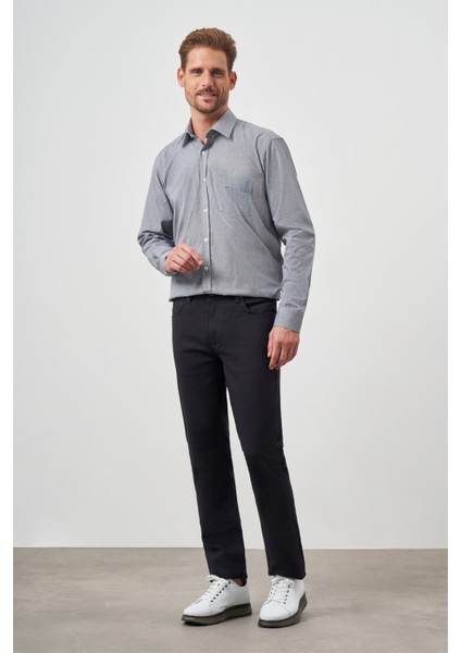 Erkek Füme Mevsimlik Pamuk 5 Cep Dynamic Fit Jean Pantolon modelleri