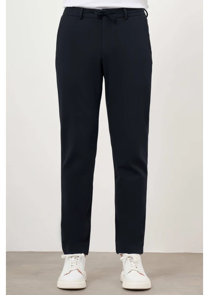 Erkek Lacivert Jogger Dynamic Fit Spor Pantolon