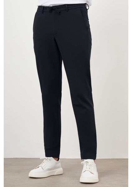 Erkek Lacivert Jogger Dynamic Fit Spor Pantolon