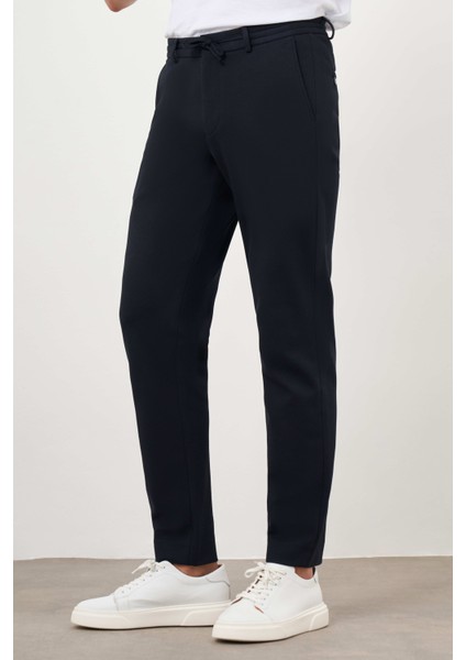 Erkek Lacivert Jogger Dynamic Fit Spor Pantolon