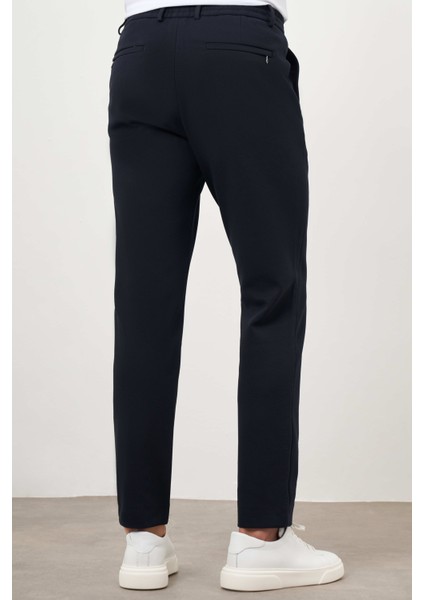 Erkek Lacivert Jogger Dynamic Fit Spor Pantolon