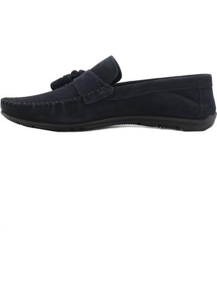 Erkek Lacivert Yazlık Casual Süet Ayakkabı modelleri