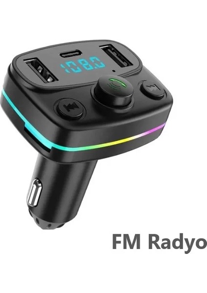 Car X16 Bluetooth Transmitter Fm Radyo Araç Kiti