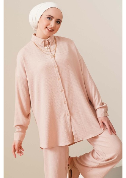 Örme Tesettür İkili Takım Kadın Bisküvi Renk %97 Polyester Konforlu Kullanım fiyatları