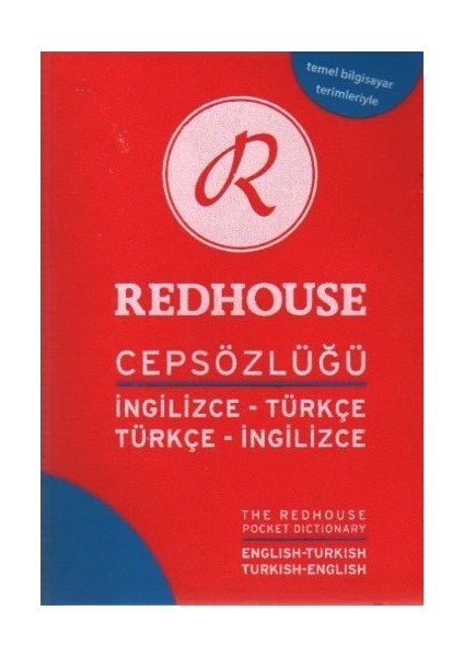 Redhouse Cep Sözlüğü Ingilizce Türkçe Türkçe Ingilizce (RS-004)