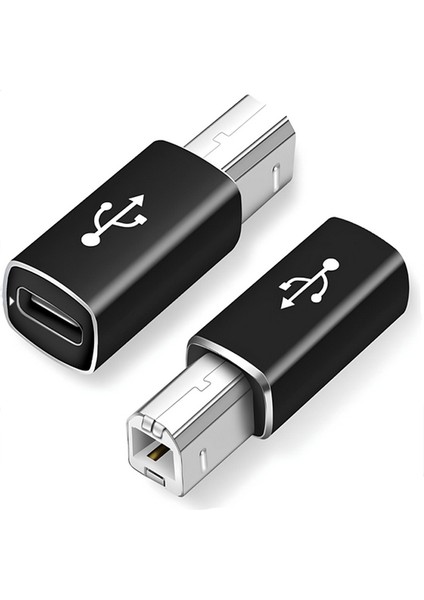 Mavi Ay Bilişim Type C To USB B  Klavye Midi Yazıcı Printer Çevirici Dönüştürücü Adaptör