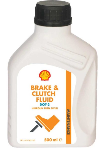 Brake & Clutch Fluid Dot-4 Hidrolik Fren Sıvısı 500ML