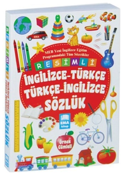 Resimli Ingilizce - Türkçe Türkçe Ingilizce Sözlük Örnek Cümleli