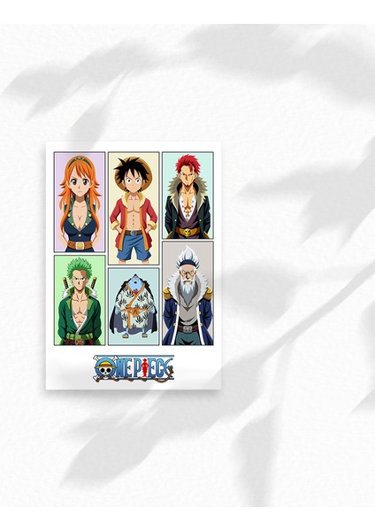 Anime Serisi One Piece A4 Duvar Posteri