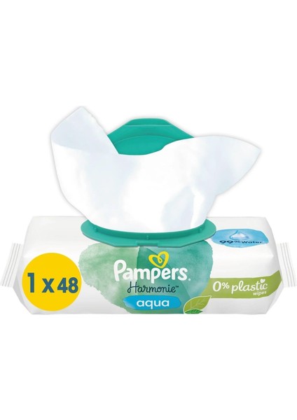 Pampers Harmonie Aqua Islak Havlu 48 Li