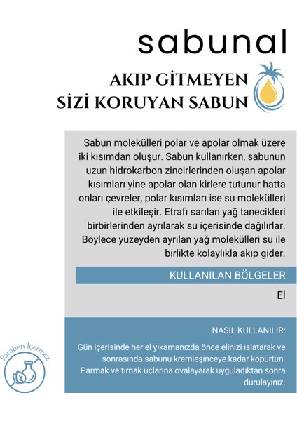 El Sabunu Yüksem Nem ve Temizlik Sağlayan Yağ Karışımlı Katkısız Doğal Sabun 5 Adet