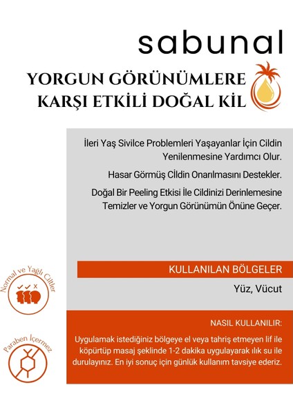 Kırmızı Kil Sabunu Cilt Kusurlarına Yönelik Doğal Çözüm Leke ve Sivilceli Yağlı Ciltler Için 3 Adet