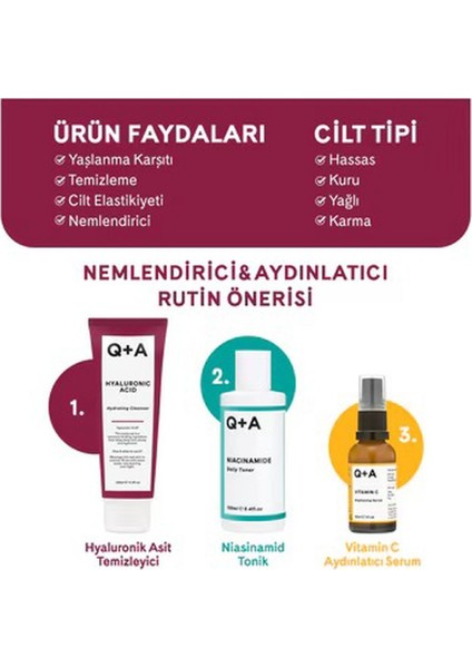 Hyalüronik Asit Temizleyici 125 ml