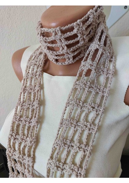 Skinny Scarf Sıska Atkı Fular