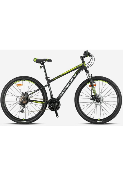 Vortex 4.0 - 24 Mtb - 14' - 21 Vites - M.dısc - Mat Siyah-Gri/neon Sarı