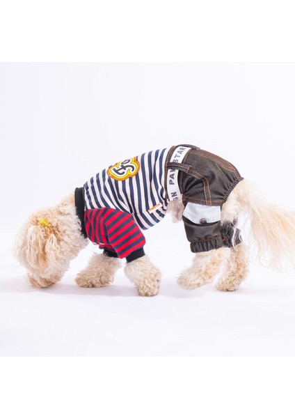 Lacivert Foodie Köpek Tulumu Köpek Kıyafeti Kedi Kıyafeti Xl modelleri