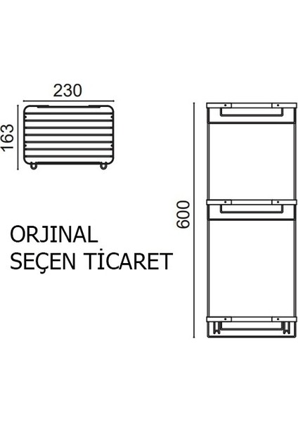 Paslanmaz Çelik 3 Katlı Taci 23X15 cm Mat Siyah Şampuanlık Köşe Süngerlik