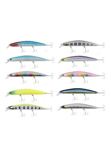 Seabass Minnow Yeni Seri 12,5cm 21 gr Floating Suni Yem