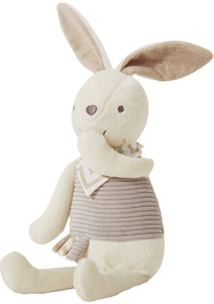 Coco Rabbit Doll Çocuk Oyuncakları Kısa Peluş Uyuyan Bebek (Yurt Dışından)