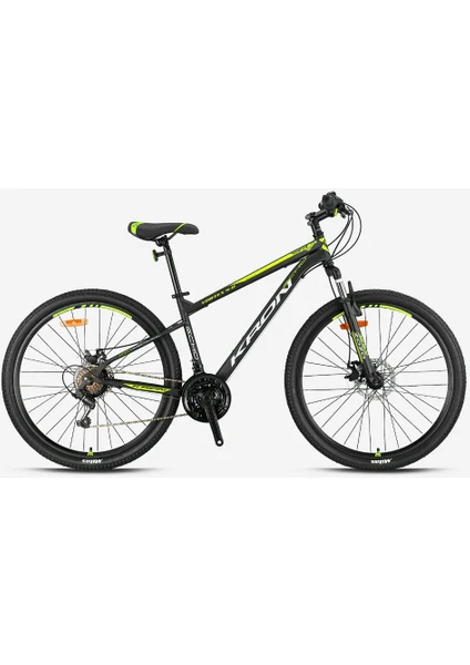 Vortex 4.0 - 26  Mtb - 16' - 21 Vites - M.dısc - Mat Siyah-Gri/neon Sarı