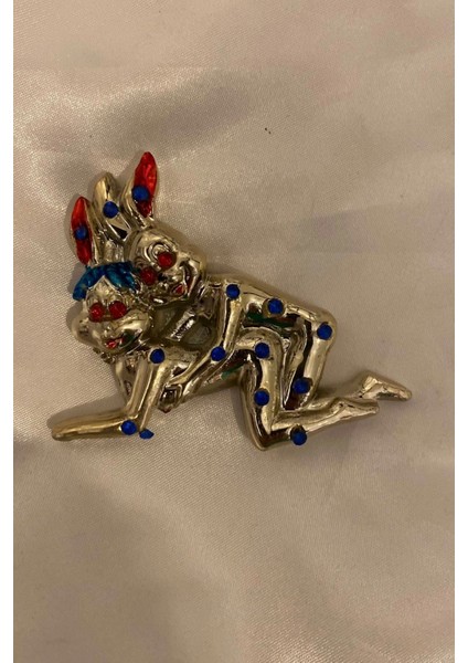Magnet Playboy Tavşan Eroti K Figürlü Taşlı Metal Mıknatıs Magnet 1 indirimleri