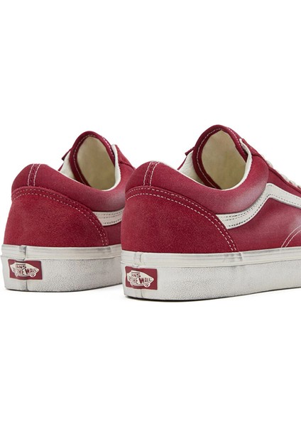 Old Skool Erkek Günlük Ayakkabı VN000CR5CJH1 Kırmızı fırsatları