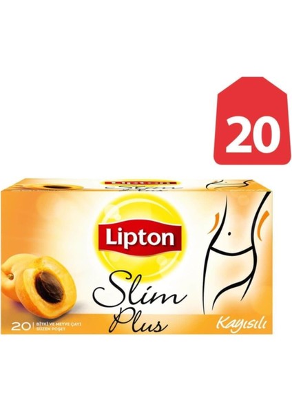 Form Plus Kayısılı Bardak Poşet Bitki Çayı 20'li