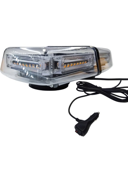 Çakarlı Tepe Lambası 17 Fonskiyon 54LED Sarı-Sarı 12-30V 26W Adet / LAIK538-1