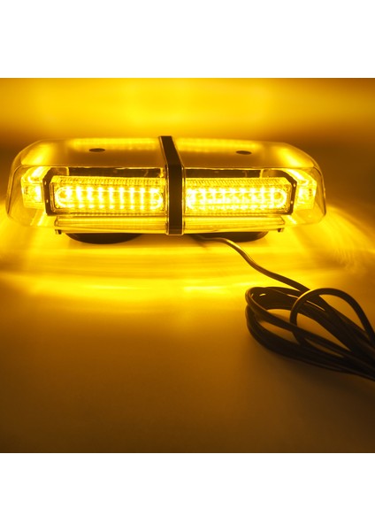 Çakarlı Tepe Lambası 17 Fonskiyon 54LED Sarı-Sarı 12-30V 26W Adet / LAIK538-1