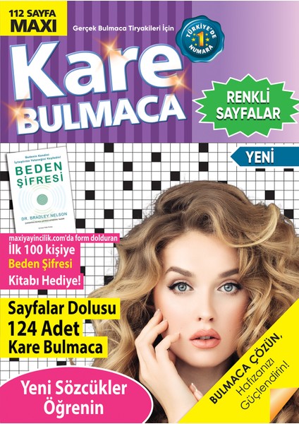 Kare Bulmaca 2. Sayı – 2024