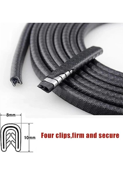 Mercedes C220/C250/C30/C32/C63/CITAN Lüx Oto Kapı Koruyucu Fitil 4 Metre modelleri