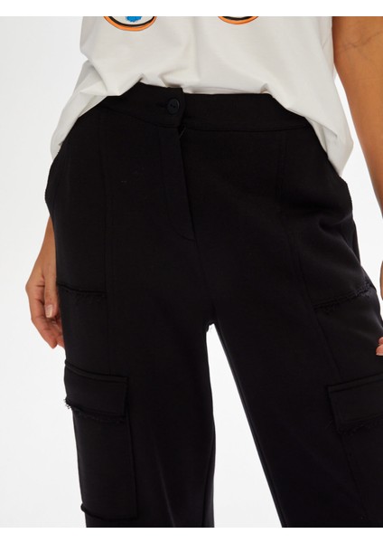 Kargo Cep Detaylı Straıght Fıt Örme Pantolon 68543 fırsatları