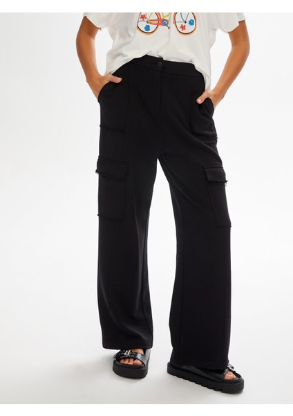 Kargo Cep Detaylı Straıght Fıt Örme Pantolon 68543 fiyatları