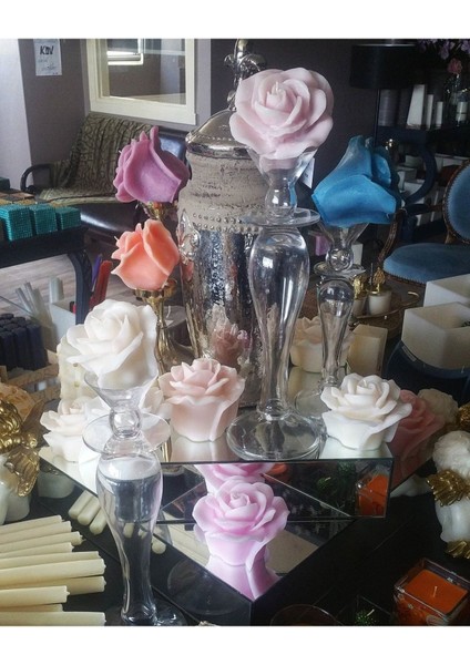 3 Boyutlu 10CM Gül Çiçek Silikon Kalıp K-1225, Kokulu Taş Sabun Alçı Mum Kalıbı fırsatları