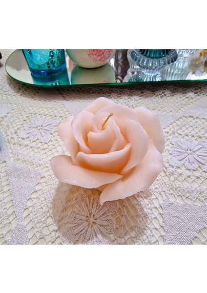 3 Boyutlu 10CM Gül Çiçek Silikon Kalıp K-1225, Kokulu Taş Sabun Alçı Mum Kalıbı indirimleri