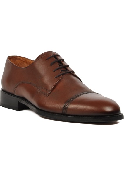 Premium 03258 Taba Deri Erkek Klasik Ayakkabı modelleri
