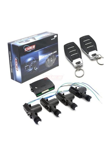 Merkezi Kilit Seti Uzaktan Kumanda Beyin 4 Kapı Kilit Motor Set Carub 4600468