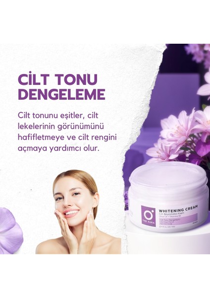 Whıitening Cream Cilt Krem Olive Oil + Vitamine B3