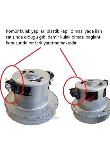 Arçelik S 4240 Uyumlu Elektrikli Süpürge Motoru