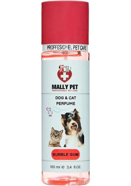 Bubble Gum Kokulu Kedi ve Köpek Parfümü 100 ml